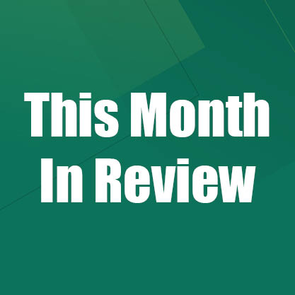 Month in Review - Washington Frank blog post.