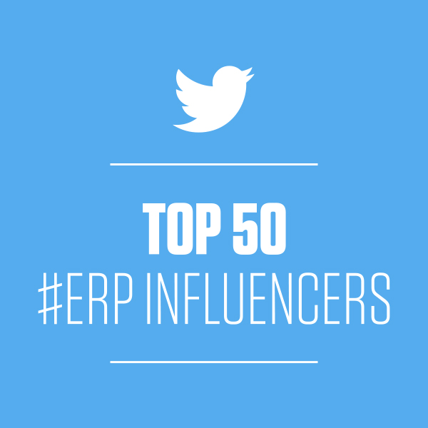 Top 50 ERP Influencers.