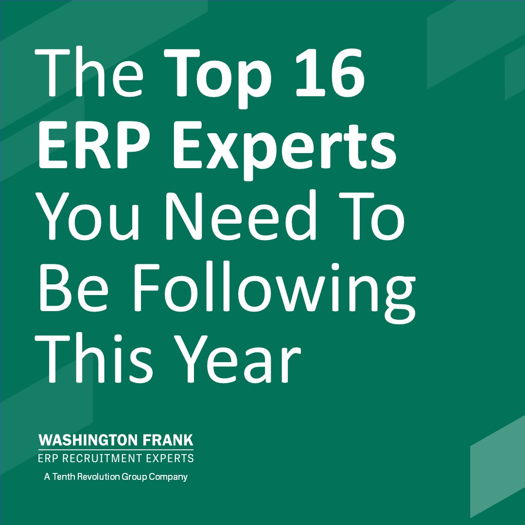 The top 16 ERP experts you need to be following this year